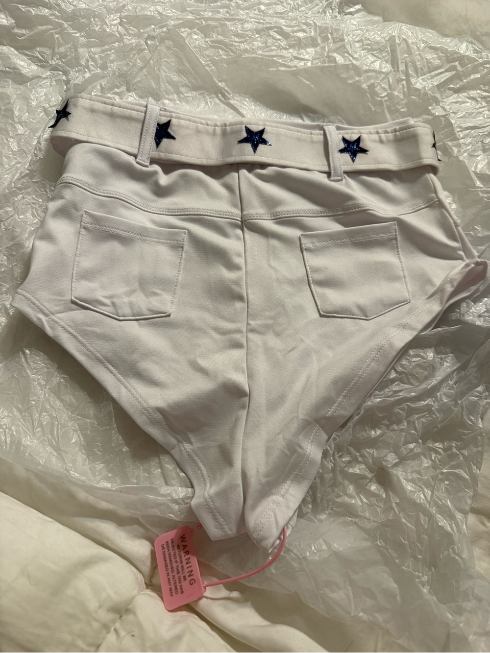 Dallas Cowboys Cheerleading Outfit, Blue and White - Picture 6 of 8